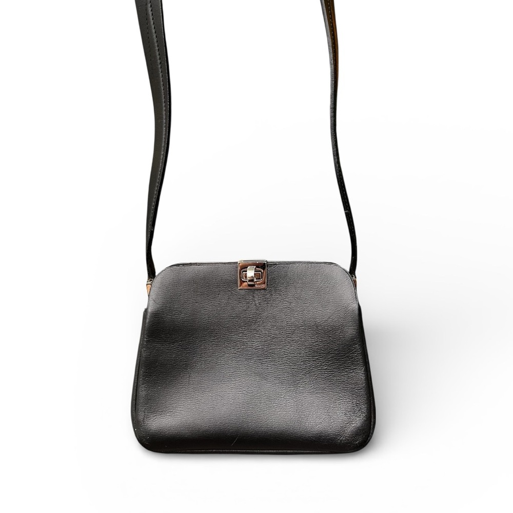 Bally Lorisa Mini Leather Crossbody with Turn Lock – Made in Italy